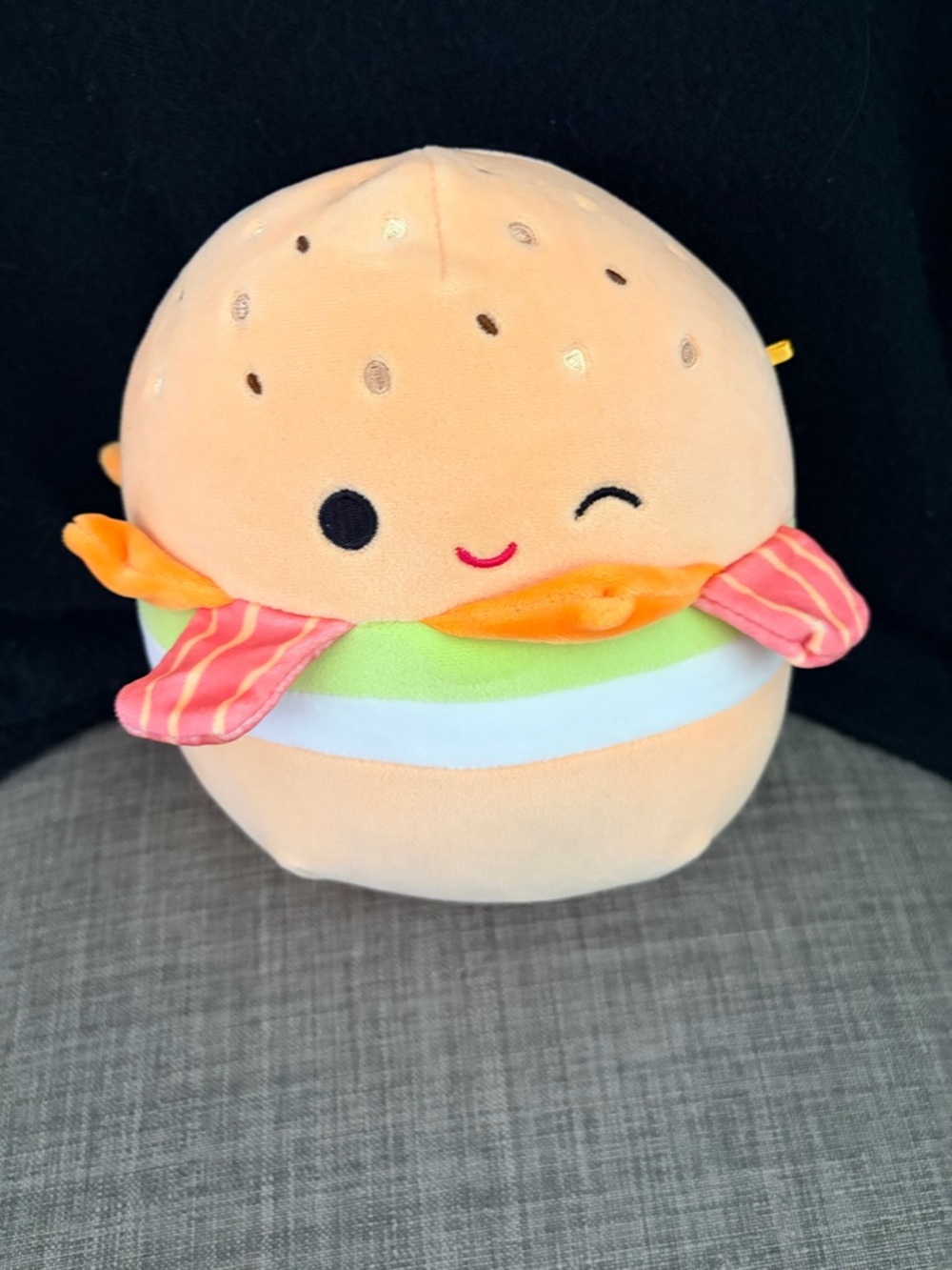 Squishmallows Breakfast Squad Geronimo the Bagel. 8 inches.